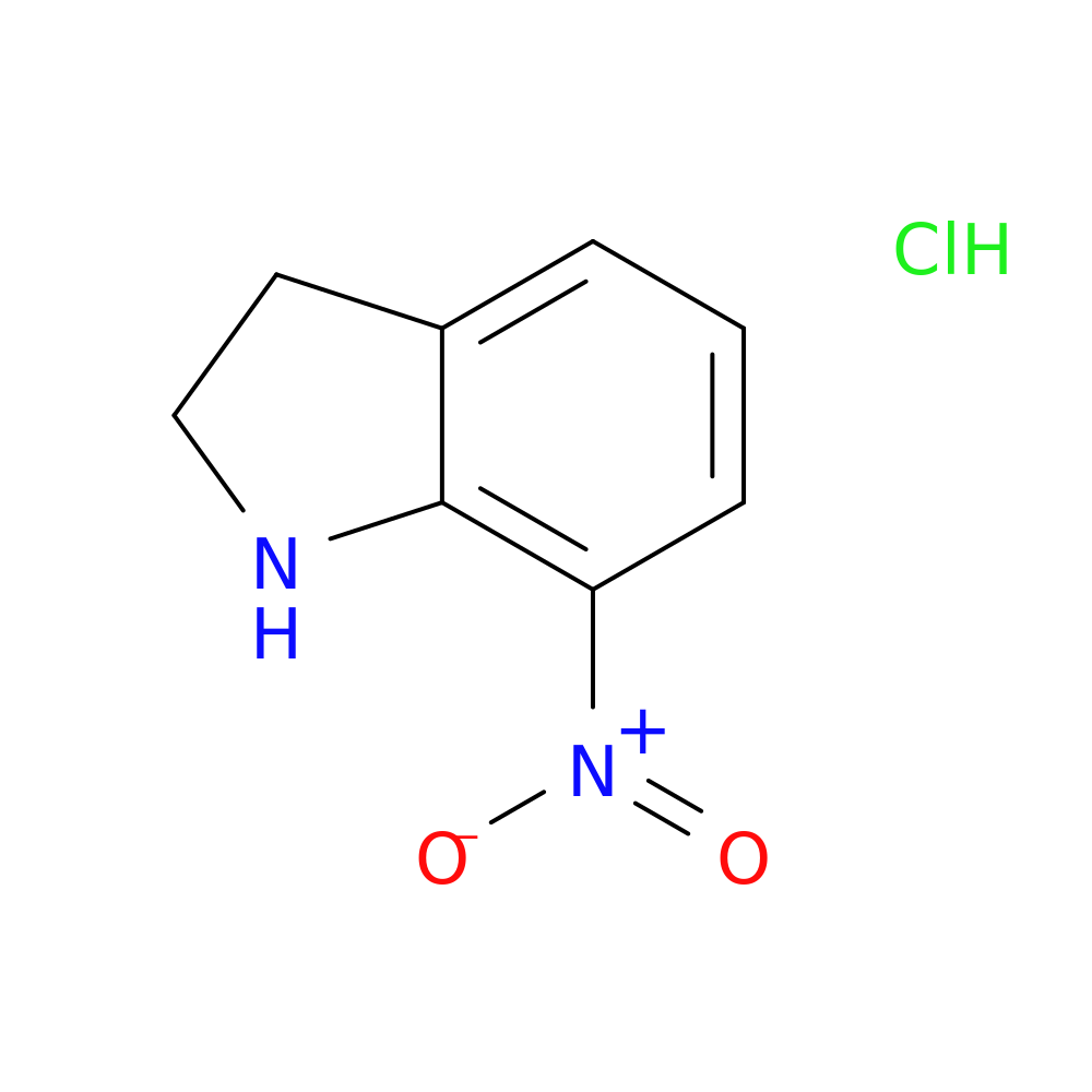 2,3-Dihydro-7-nitro-1H-indole hydrochloride