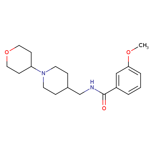3-methoxy-N-{[1-(oxan-4-yl)piperidin-4-yl]methyl}benzamide
