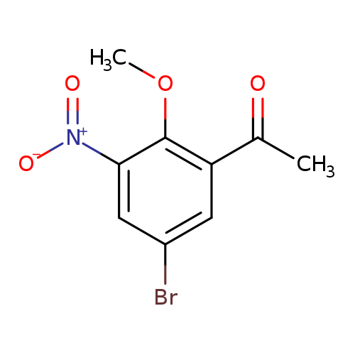 1-(5-Bromo-2-methoxy-3-nitrophenyl)ethan-1-one