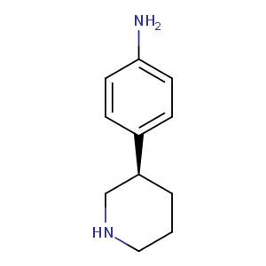 (R)-4-(Piperidin-3-yl)aniline