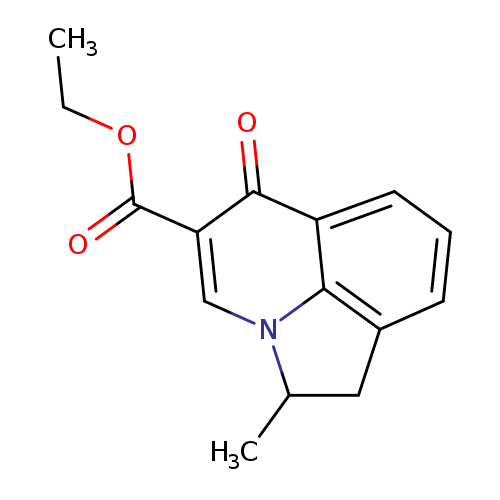 Ethyl 2-methyl-6-oxo-1,2-dihydro-6h-pyrrolo[3,2,1-ij]quinoline-5-carboxylate