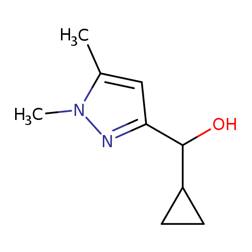 Cyclopropyl(1,5-dimethyl-1h-pyrazol-3-yl)methanol