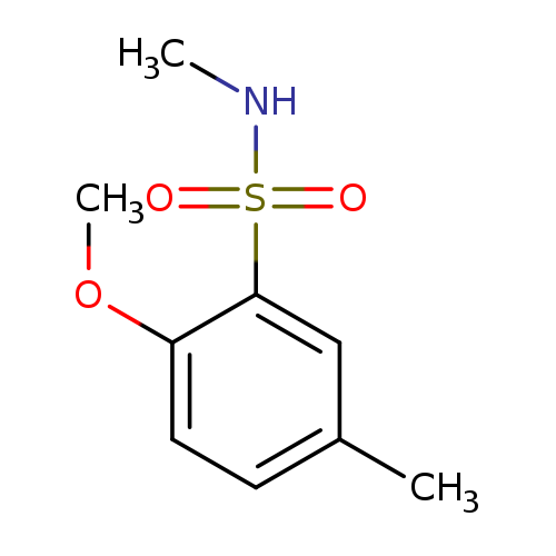 2-methoxy-N,5-dimethylbenzene-1-sulfonamide