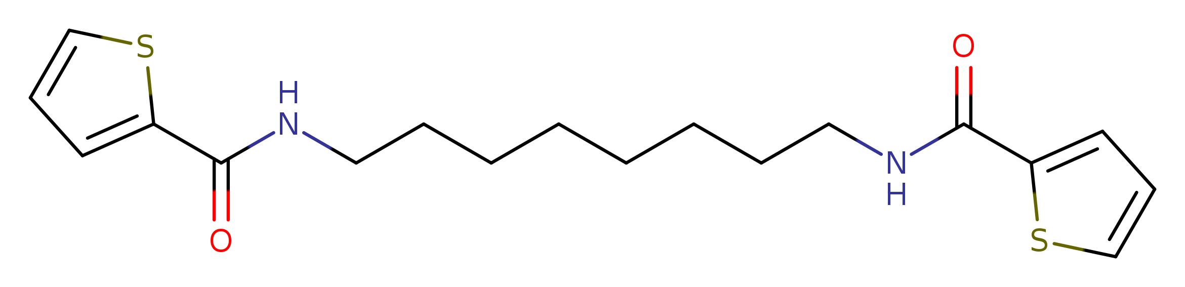 N-{8-[(2-thienylcarbonyl)amino]octyl}-2-thiophenecarboxamide