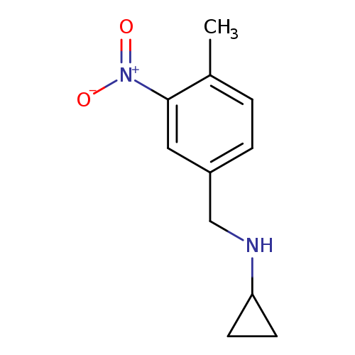 N-[(4-Methyl-3-nitrophenyl)methyl]cyclopropanamine