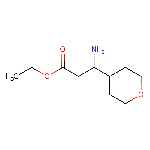 ETHYL 3-AMINO-3-(OXAN-4-YL)PROPANOATE