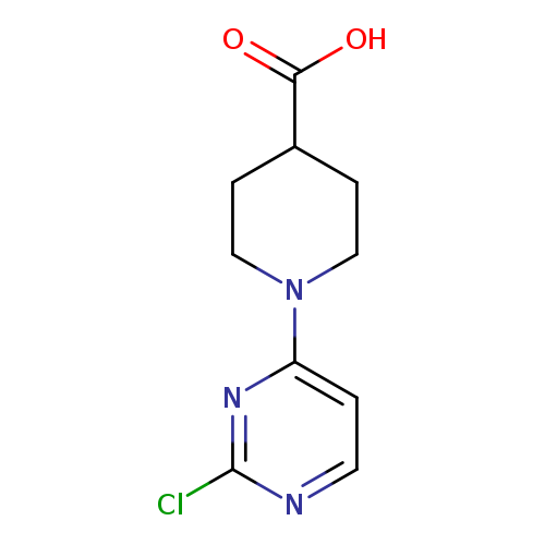1-(2-Chloropyrimidin-4-yl)piperidine-4-carboxylic acid