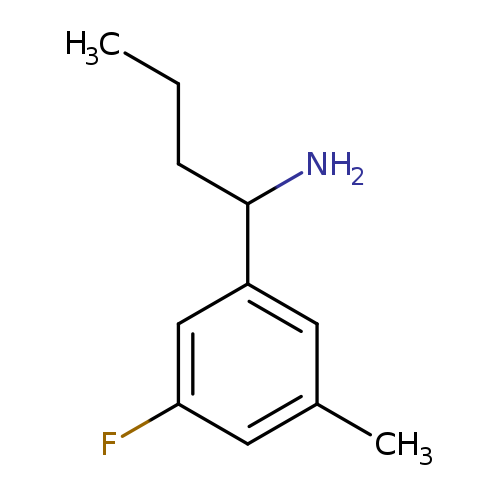 1-(3-Fluoro-5-methylphenyl)butan-1-amine