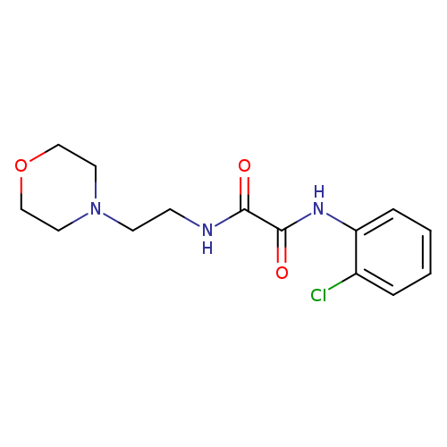 N-(2-chlorophenyl)-N'-[2-(morpholin-4-yl)ethyl]ethanediamide