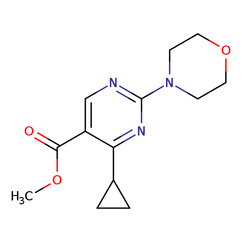 Methyl 4-cyclopropyl-2-morpholinopyrimidine-5-carboxylate