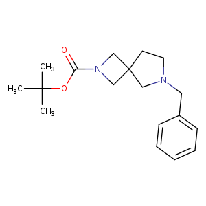 tert-Butyl 6-benzyl-2,6-diazaspiro[3.4]octane-2-carboxylate