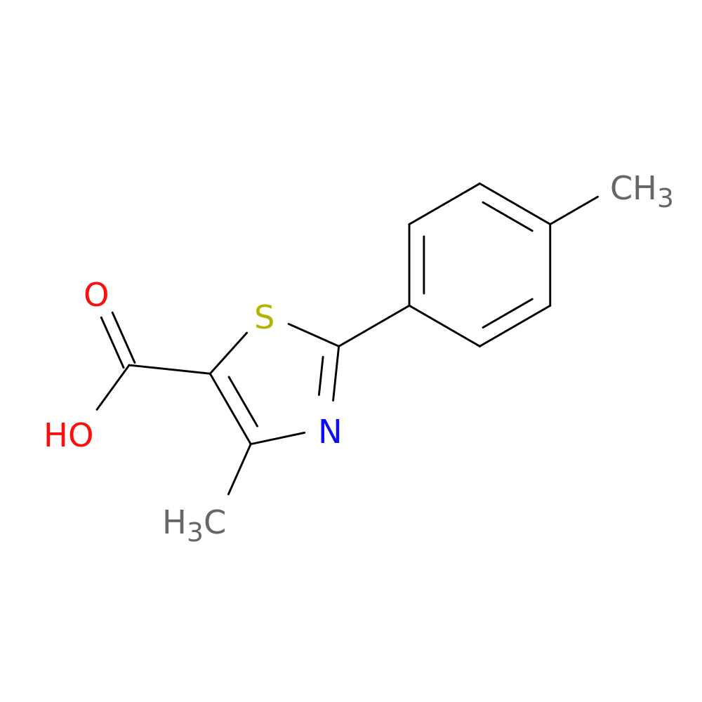 4-Methyl-2-(p-tolyl)thiazole-5-carboxylic acid