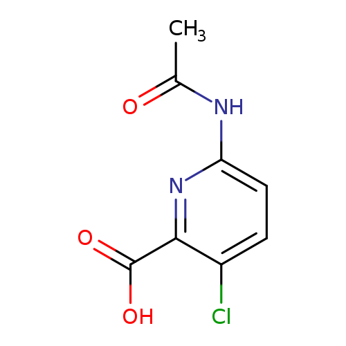 6-Acetamido-3-chloropicolinic acid