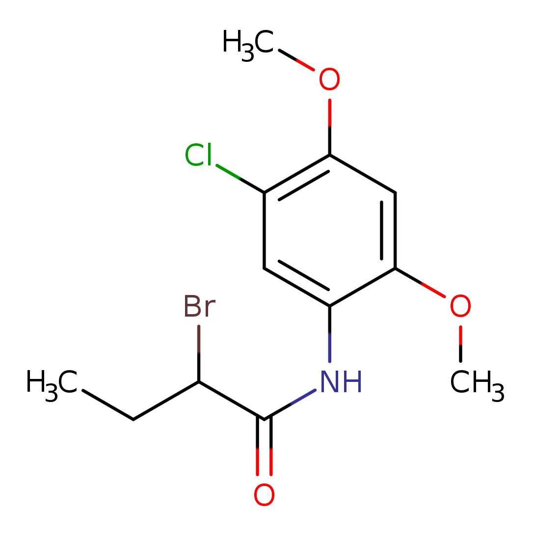 2-Bromo-n-(5-chloro-2,4-dimethoxyphenyl)butanamide