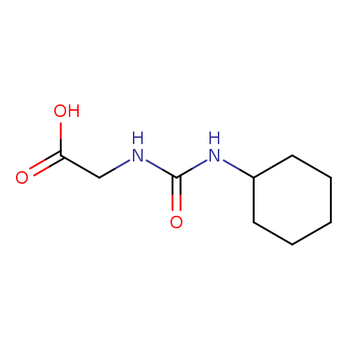 Glycine, N-[(cyclohexylamino)carbonyl]-