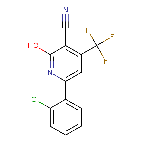 6-(2-chlorophenyl)-2-hydroxy-4-(trifluoromethyl)pyridine-3-carbonitrile