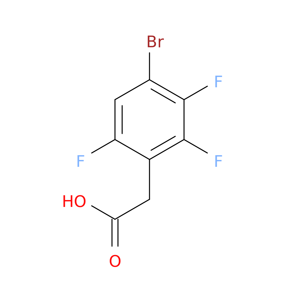 4-Bromo-2,3,6-trifluorobenzeneacetic acid