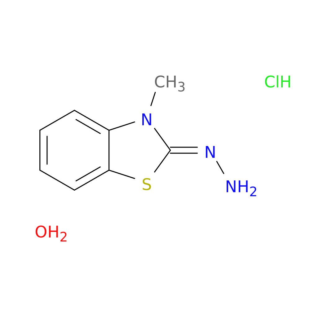 3-Methyl-2-benzothiazolinone hydrazone hydrochloride hydrate(1:1:x)