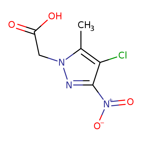 (4-Chloro-5-methyl-3-nitro-1h-pyrazol-1-yl)acetic acid