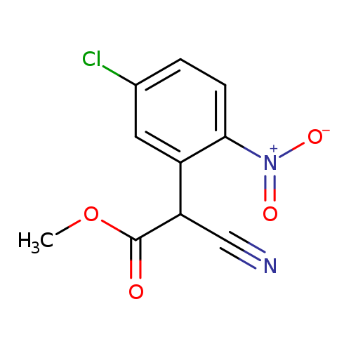 Methyl 2-(5-chloro-2-nitrophenyl)-2-cyanoacetate