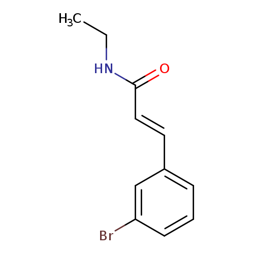 trans-3-Bromo-N-ethylcinnamamide