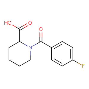 1-(4-Fluorobenzoyl)piperidine-2-carboxylic acid
