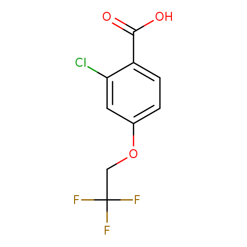 2-Chloro-4-(2,2,2-trifluoroethoxy)benzoic acid