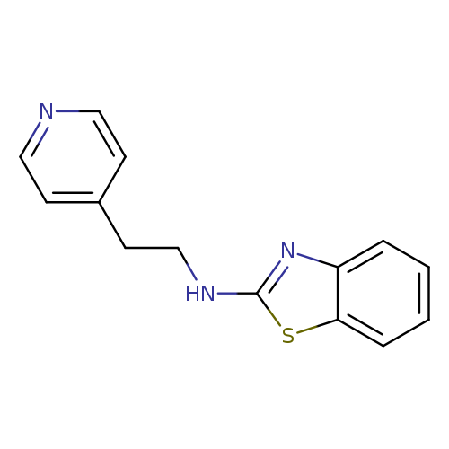 N-(2-PYRIDIN-4-YLETHYL)-1,3-BENZOTHIAZOL-2-AMINE