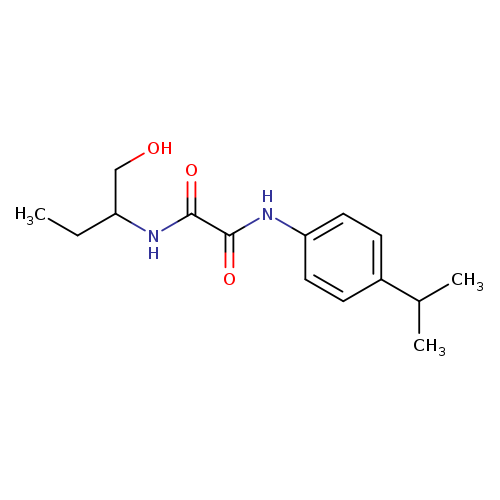 N-(1-hydroxybutan-2-yl)-N'-[4-(propan-2-yl)phenyl]ethanediamide