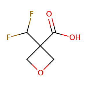 3-Oxetanecarboxylic acid, 3-(difluoromethyl)-