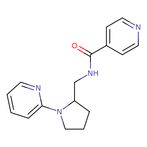 N-{[1-(pyridin-2-yl)pyrrolidin-2-yl]methyl}pyridine-4-carboxamide