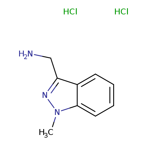 (1-Methyl-1H-indazol-3-yl)methylamine dihydrochloride