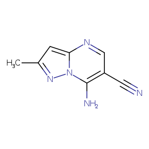 7-Amino-2-methylpyrazolo[1,5-a]pyrimidine-6-carbonitrile