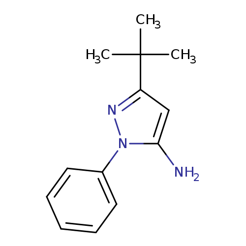 1H-Pyrazol-5-amine, 3-(1,1-dimethylethyl)-1-phenyl-