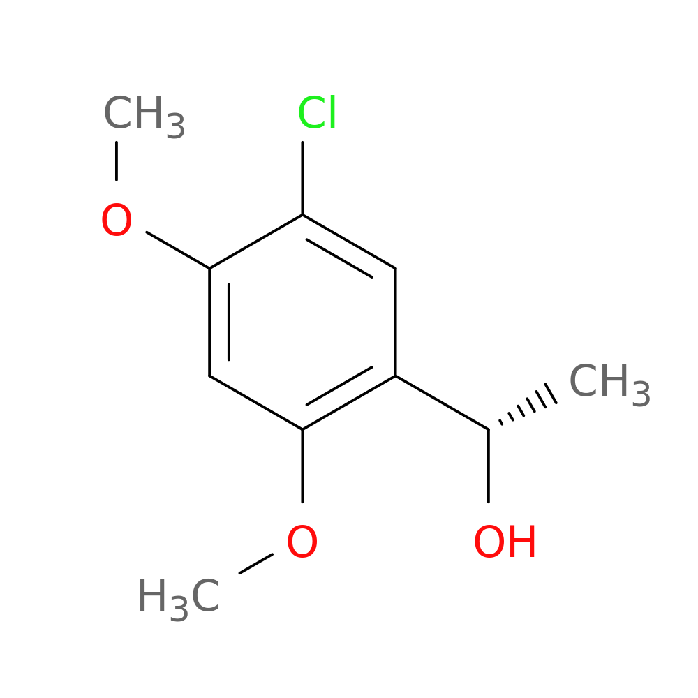 (1S)-1-(5-chloro-2,4-dimethoxyphenyl)ethan-1-ol