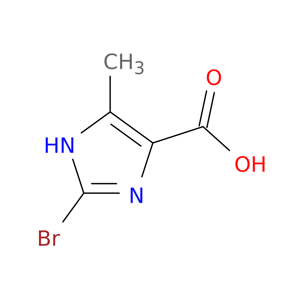 2-Bromo-4-methyl-1H-imidazole-5-carboxylic acid