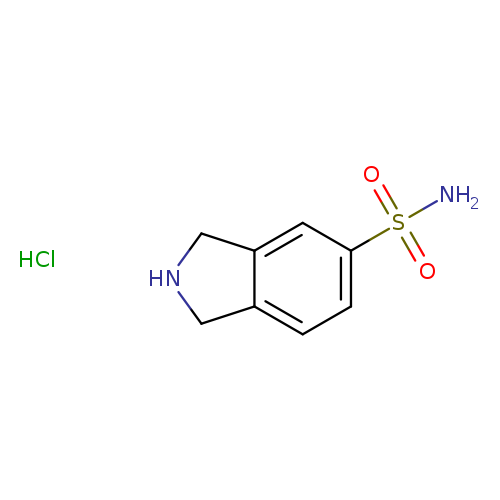 2,3-Dihydro-1H-isoindole-5-sulfonicacidamidehydrochloride