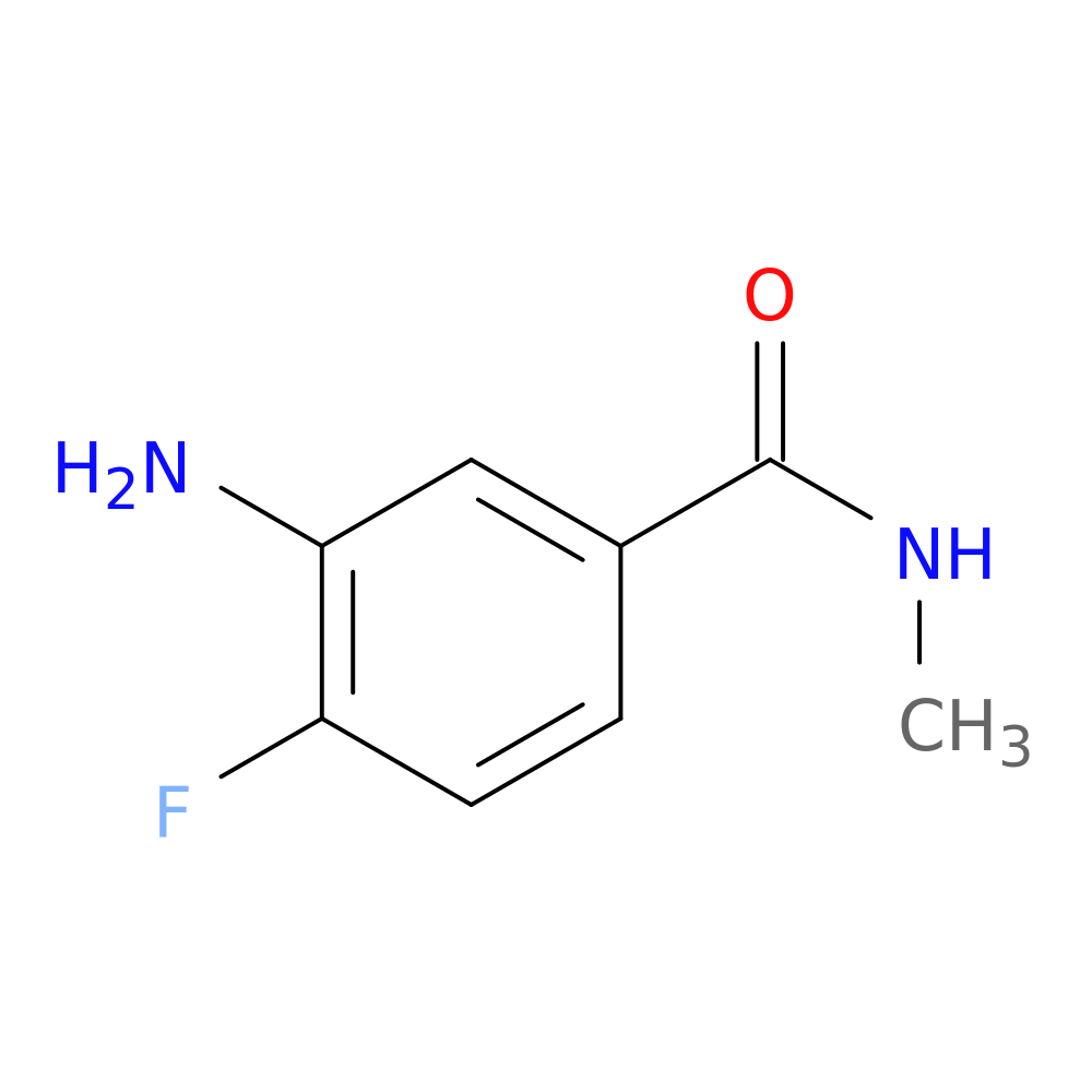 3-Amino-4-fluoro-N-methylbenzamide