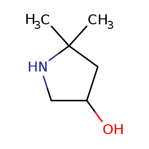 3-Pyrrolidinol, 5,5-dimethyl-