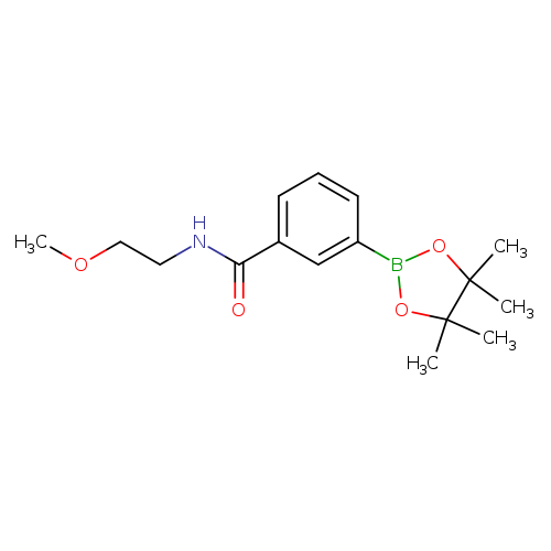 N-(2-Methoxyethyl)-3-(4,4,5,5-tetramethyl-1,3,2-dioxaborolan-2-yl)benzamide