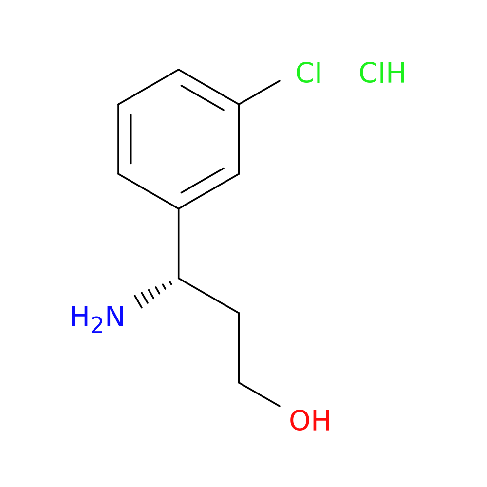 (S)-3-Amino-3-(3-Chlorophenyl)Propan-1-Ol Hydrochloride