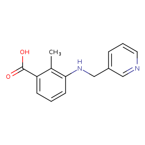 2-Methyl-3-[(3-pyridinylmethyl)amino]benzoic acid