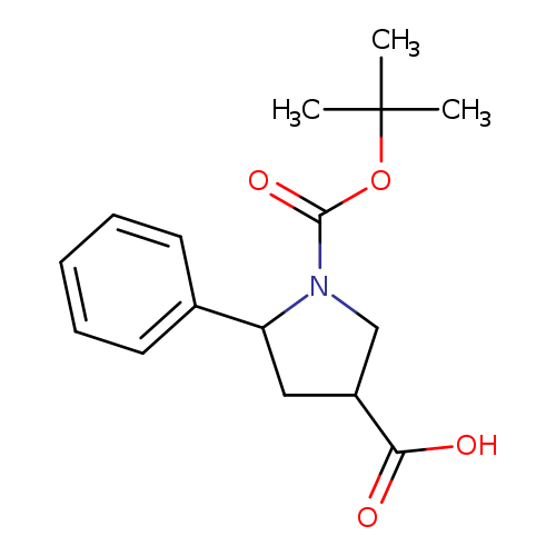 5-Phenyl-pyrrolidine-1,3-dicarboxylic acid 1-tert-butyl ester
