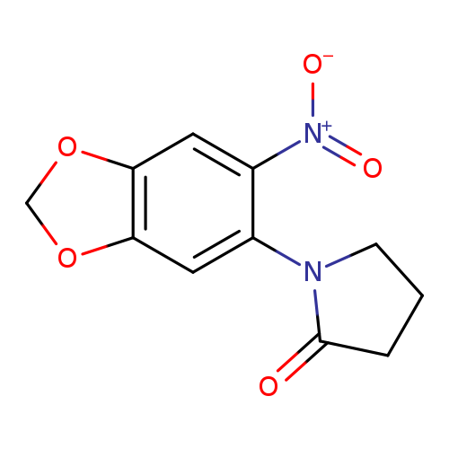 1-(6-Nitro-1,3-benzodioxol-5-yl)pyrrolidin-2-one