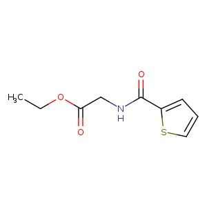 ethyl 2-[(2-thienylcarbonyl)amino]acetate