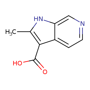 1H-Pyrrolo[2,3-c]pyridine-3-carboxylicacid, 2-methyl-