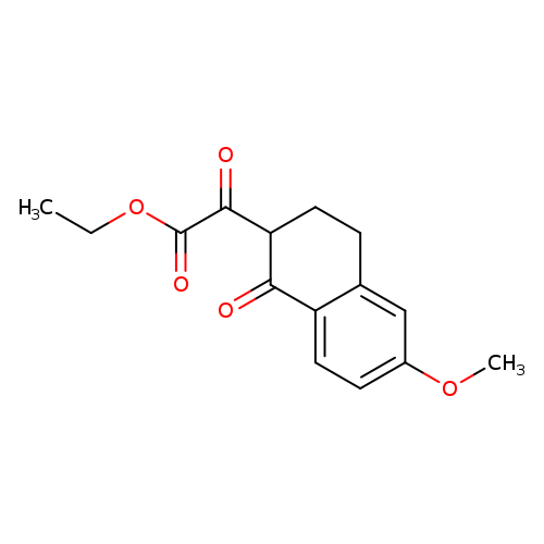 ethyl 2-(6-methoxy-1-oxo-1,2,3,4-tetrahydronaphthalen-2-yl)-2-oxoacetate