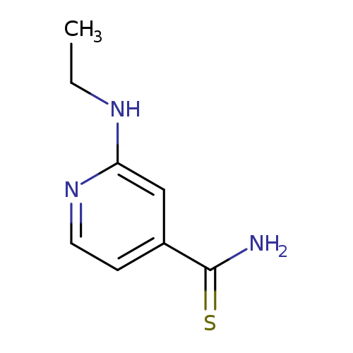 2-(ethylamino)pyridine-4-carbothioamide