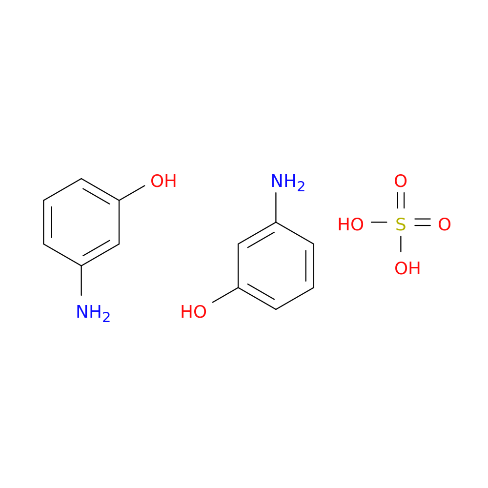3-Aminophenol sulfate (2:1)