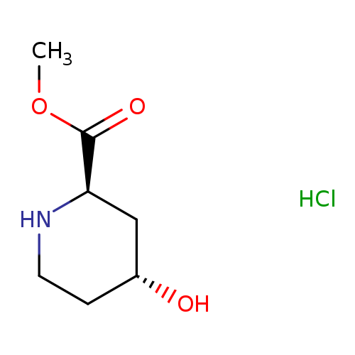 (2R,4R)-Methyl 4-hydroxypiperidine-2-carboxylate hydrochloride